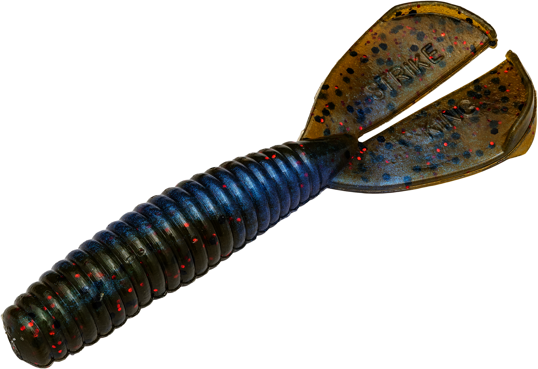 Strike King Rage Tail Menace Grub Candy Craw 4in 8pk for sale